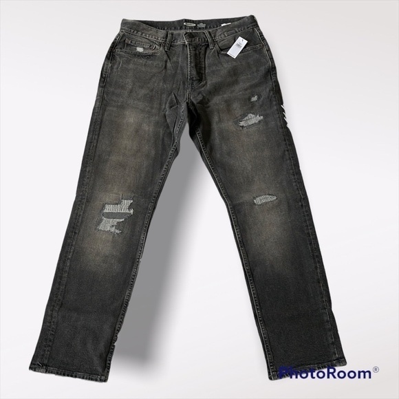 Old Navy Men’s Slim Built-In tough/Flex Ripped Jeans for Men size 32 X 30 - Picture 2 of 14